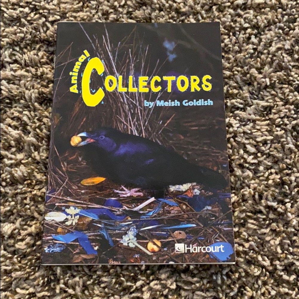 Book about animals that collect things